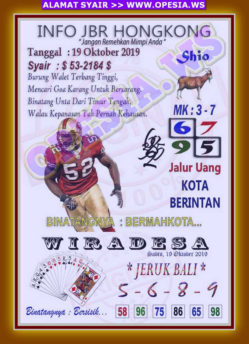 1 New Message Kode Syair Hongkong 19 Oktober 2019 Forum Syair Togel Hongkong Singapura Sydney