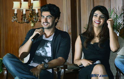 Priyanka and Ranveer at Gunday Press Meet