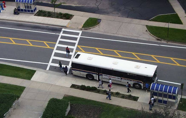 Bus Stop & Crosswalk Nearby Bus Stop & Crosswalk Nearby