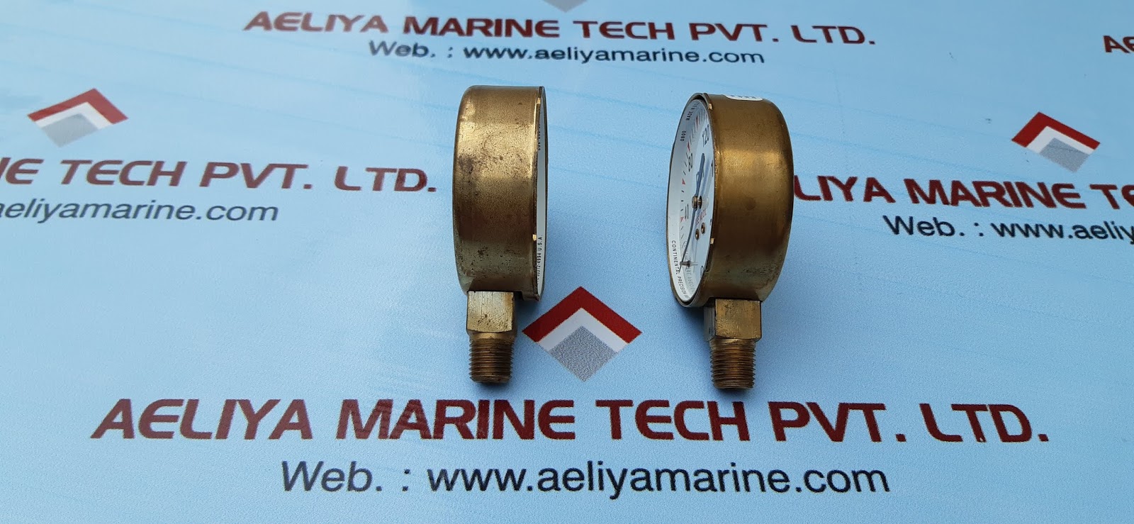 CONTINENTAL PRECISION INSTRUMENTS 05023302 PRESSURE GAUGE 0200 PSI