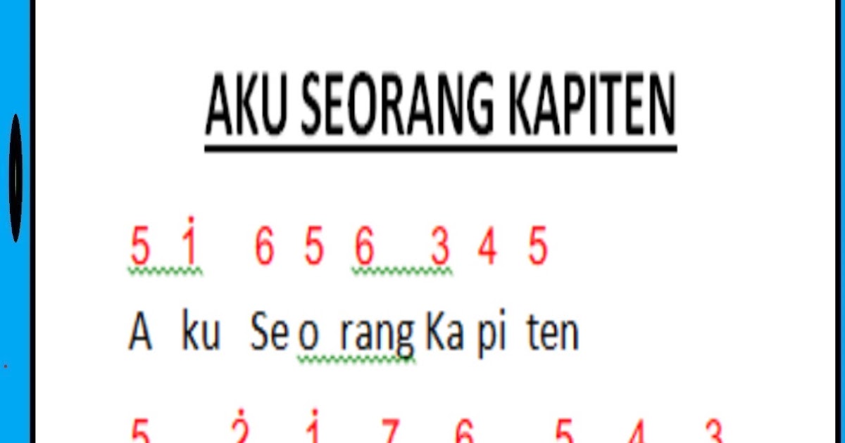 Chord Lagu Untuk Belajar Gitar