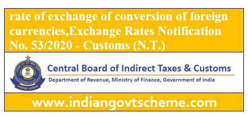 Exchange Rates Notification