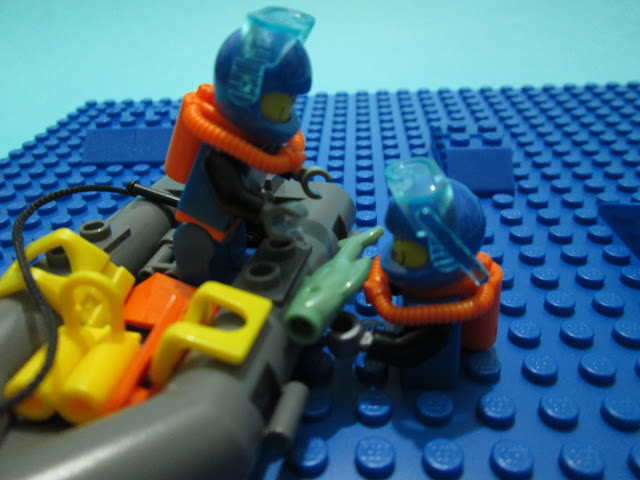 MOC LEGO Mergulhadores