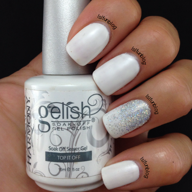 LSL's FUN BLOG: White Summer Gelish Manicure