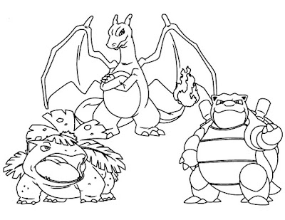 Charizard coloring page 9