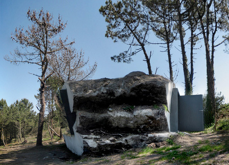 Casa inspirada en una cueva