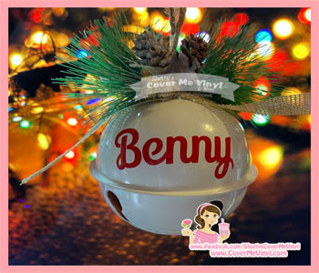 Personalized Christmas Bell Ornament