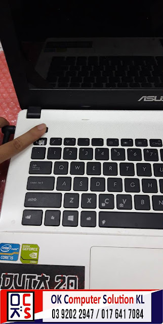 [SOLVED] MASALAH ASUS A450C CANNOT ON | REPAIR LAPTOP AMPANG 1