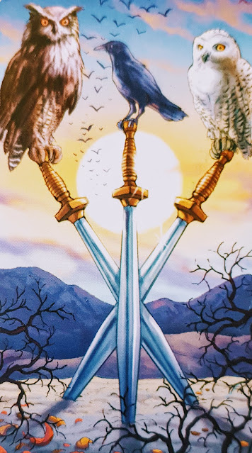 3 of Swords - The Wheel of The Year Tarot
