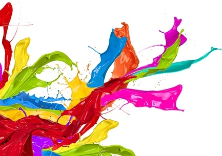 Paint splash for LYNKtec art contest digital artists, enter to win