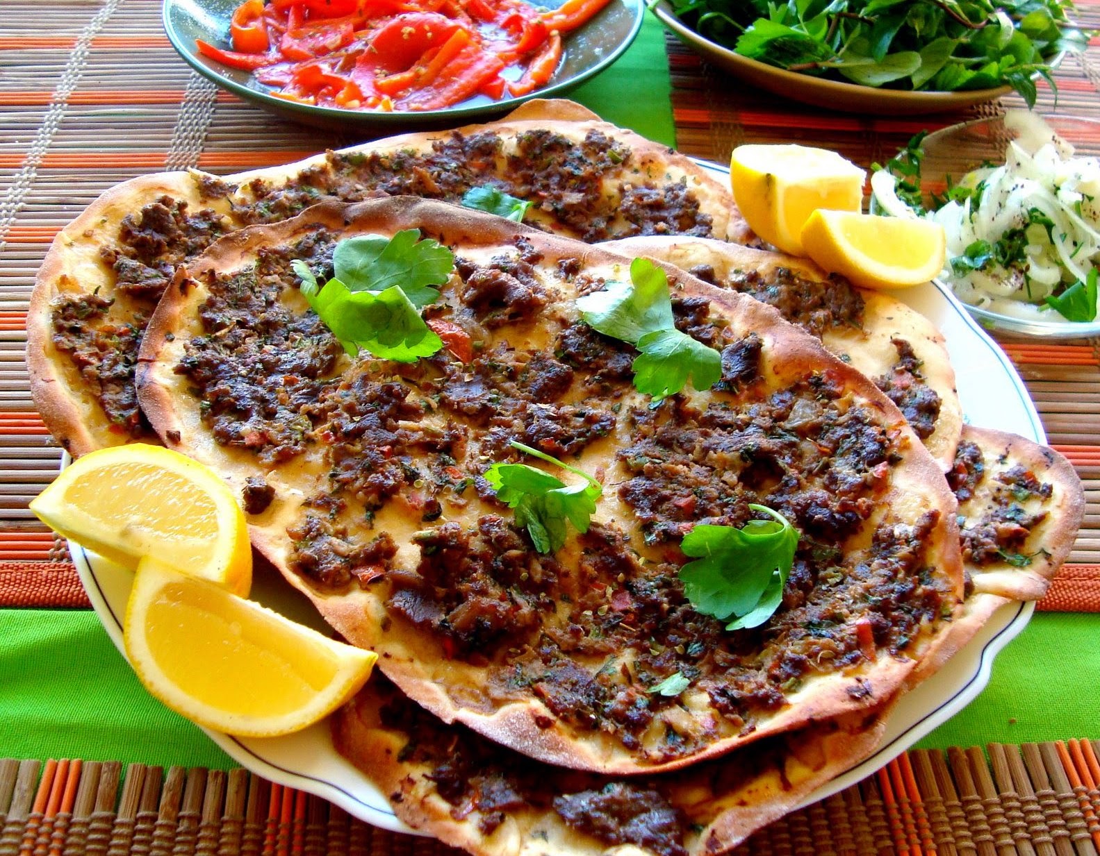 Lahmacun Turkish Pizza Recipe | Recipes Tab Lahmacun Turkish Pizza Recipe | Recipes Tab