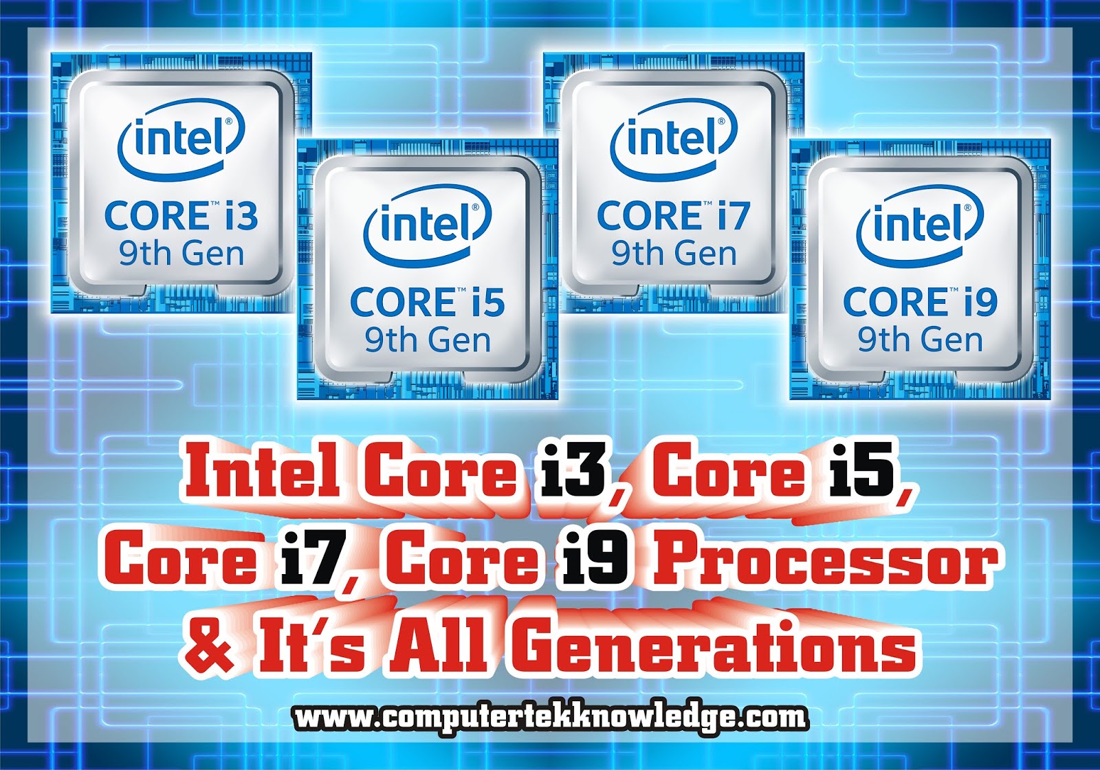 Core I3 I5 I7 Difference Between Intel Core I3 And I5 Dewsp