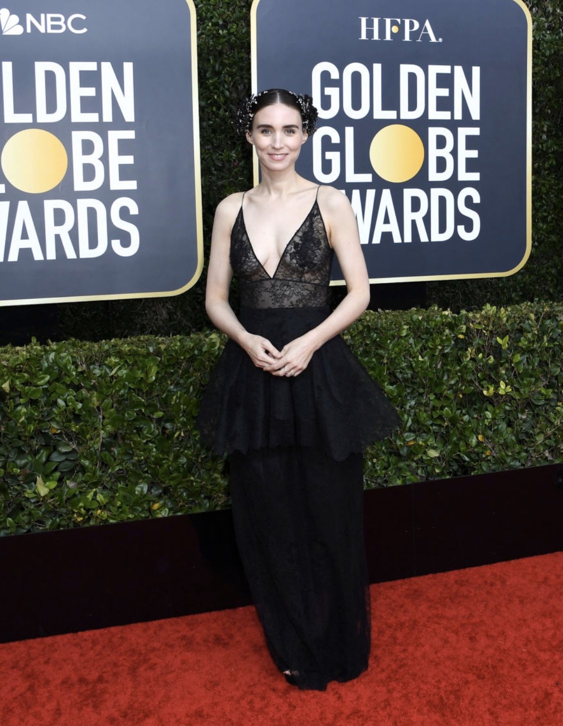 Rooney Mara flaunts Givenchy Haute Couture at the 2020 Golden Globe Awards
