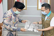 Walikota  Sukabumi Terima 16 Ribu Masker dari Pemprov Jabar