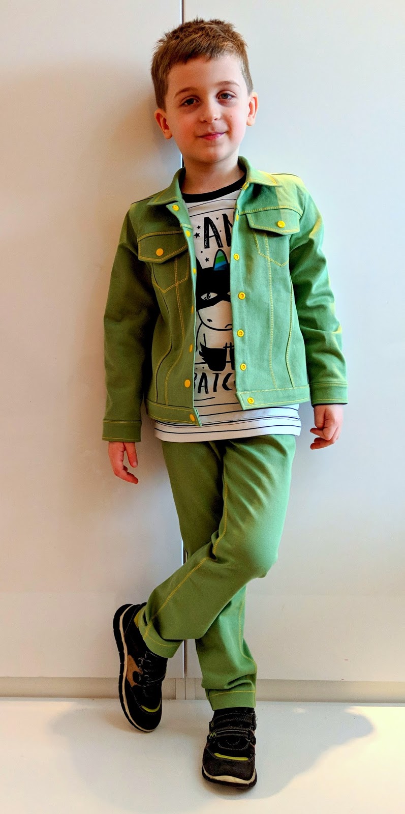 I believe I can sew... Little men wardrobe