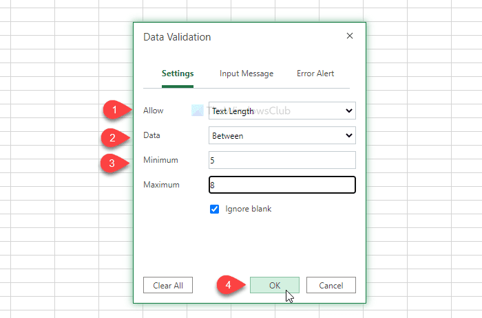 Как добавить ограничение на количество символов в Excel и Google Sheets