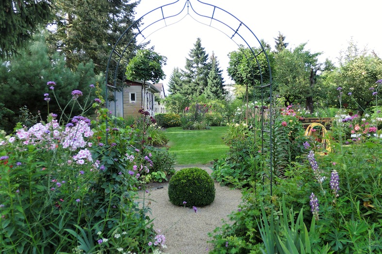 Gartenglück im Wandelgarten Vier Jahre ein Blick Teil I