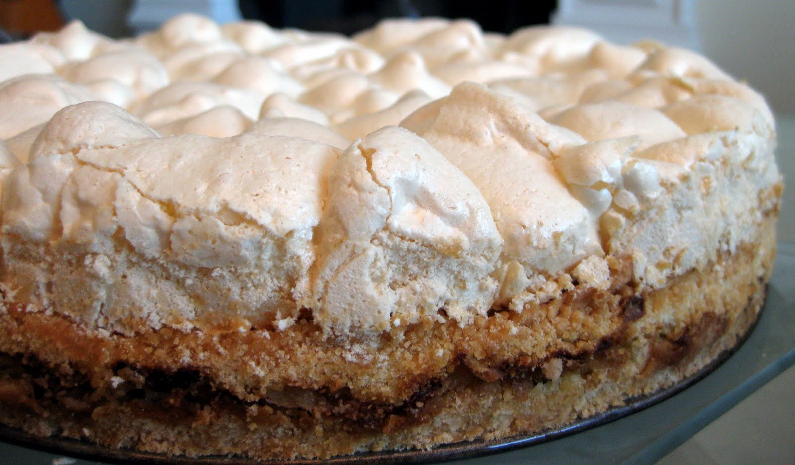 Food for Thought Apple and Pineapple Meringue Cake