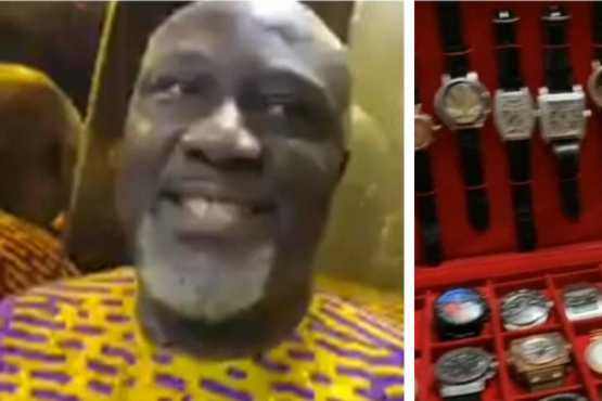 Inside Dino Melaye's mansion: his most priced art collection, wristwatches, shoes and others (Video)