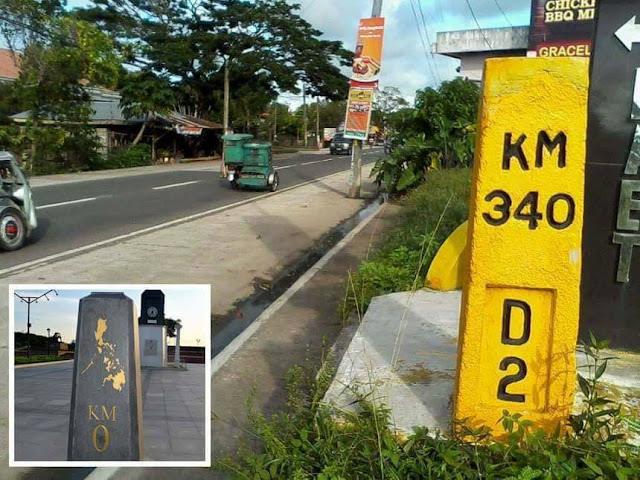 list of kilometer post in the philippines  kilometer post map  kilometer post dpwh  kilometer post meaning  kilometer markers  km 0 philippines  kilometer 0  kilometer zero in mindanao
