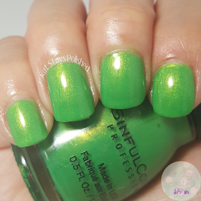 SinfulColors St. Patrick's Day 2016 - Happy Ending | Kat Stays Polished