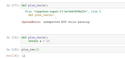 Unexpected EOF while parsing