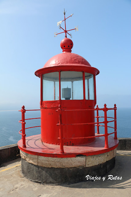 Faro del fuerte de San Miguel de Nazaré