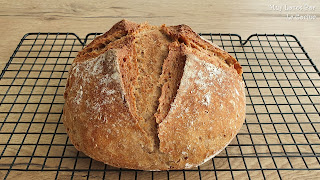 Pan con harina integral y centeno