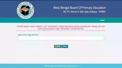 WB Primary TET Result 2021 | Check Direct Link Available Here(Official)