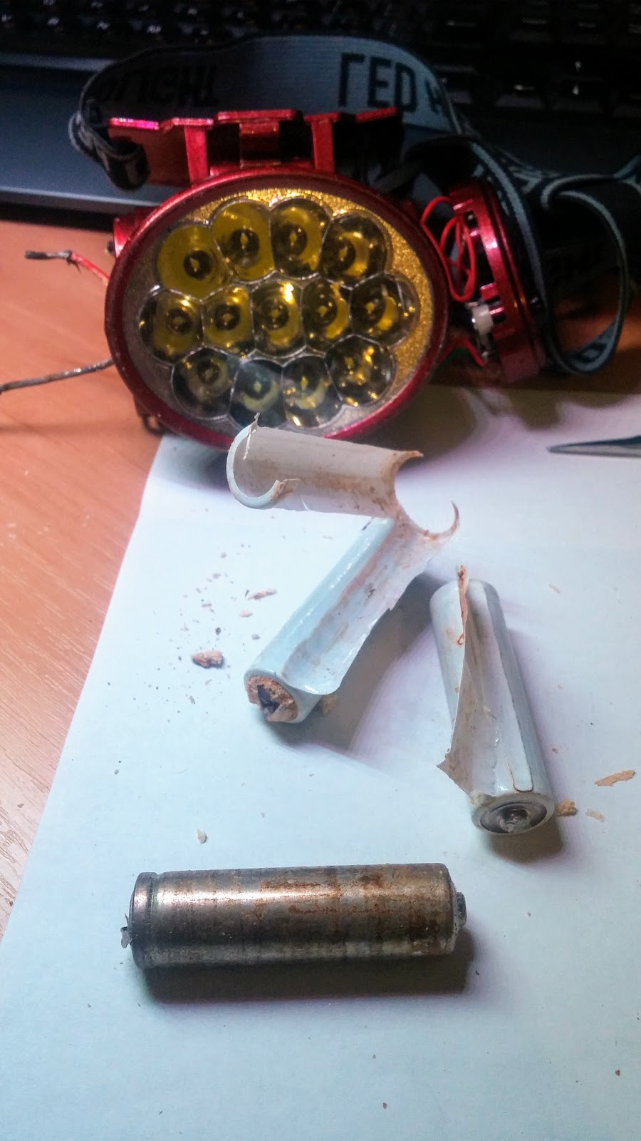 Serf DIY: Ремонт налобного фонарика