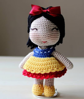 PATRON GRATIS BLANCANIEVES AMIGURUMI 41609