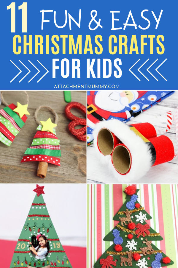 11 Fun & Easy Christmas Crafts for Kids