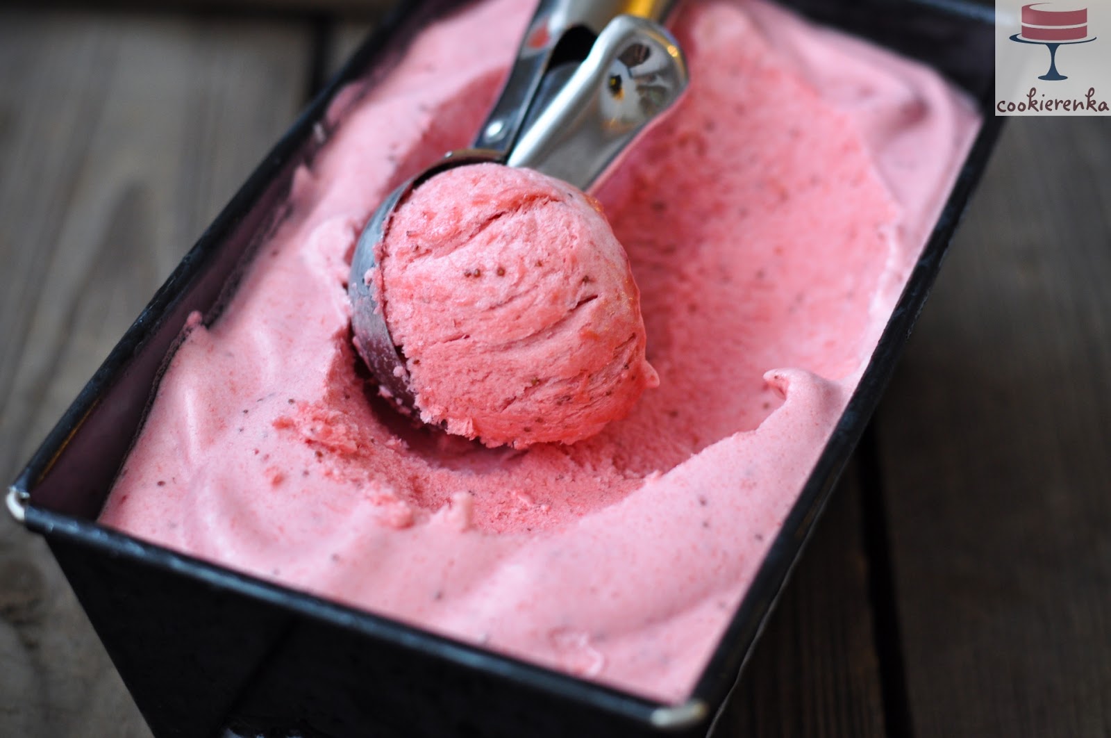 Lody truskawkowe z aquafaby (bez maszynki)