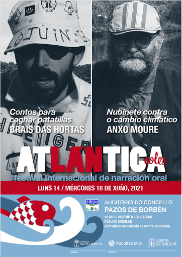 FESTIVAL ATLÁNTICA 2021 con Brais das Hortas e Anxo Moure "Carballo con botas"