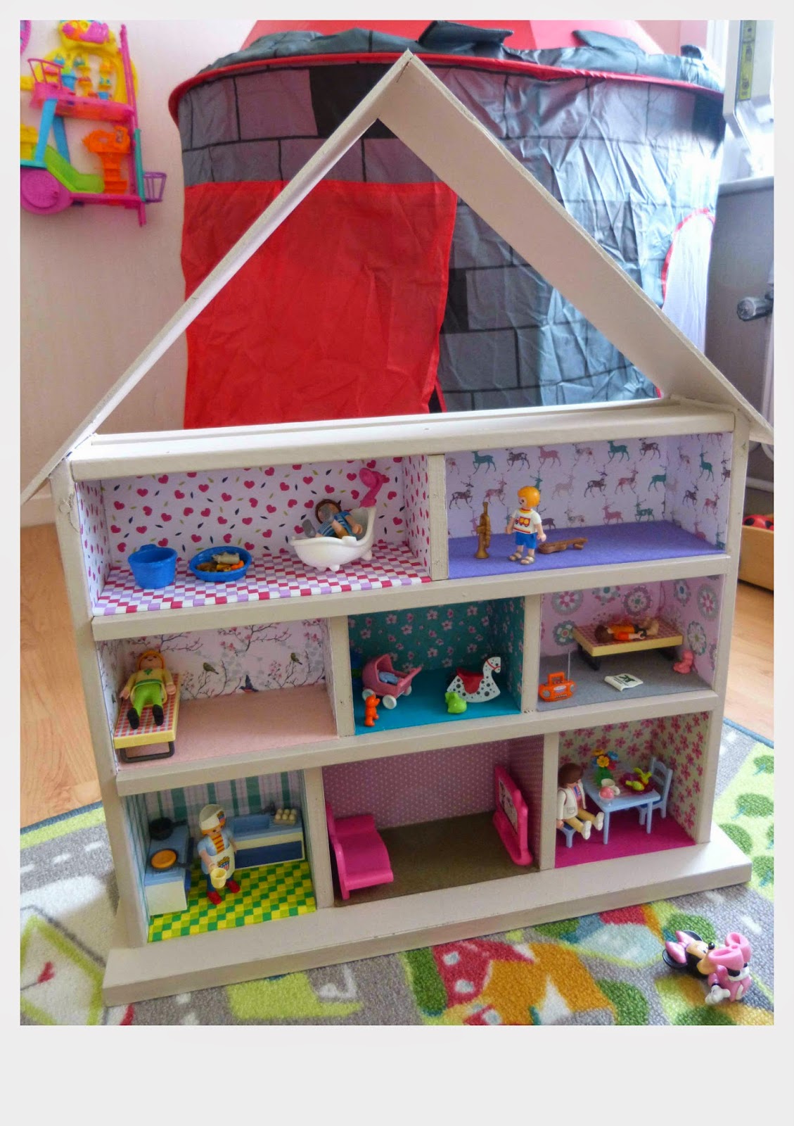 Une maison Playmobil unique au monde pour Louloute - Jueru - Couture et Compagnie