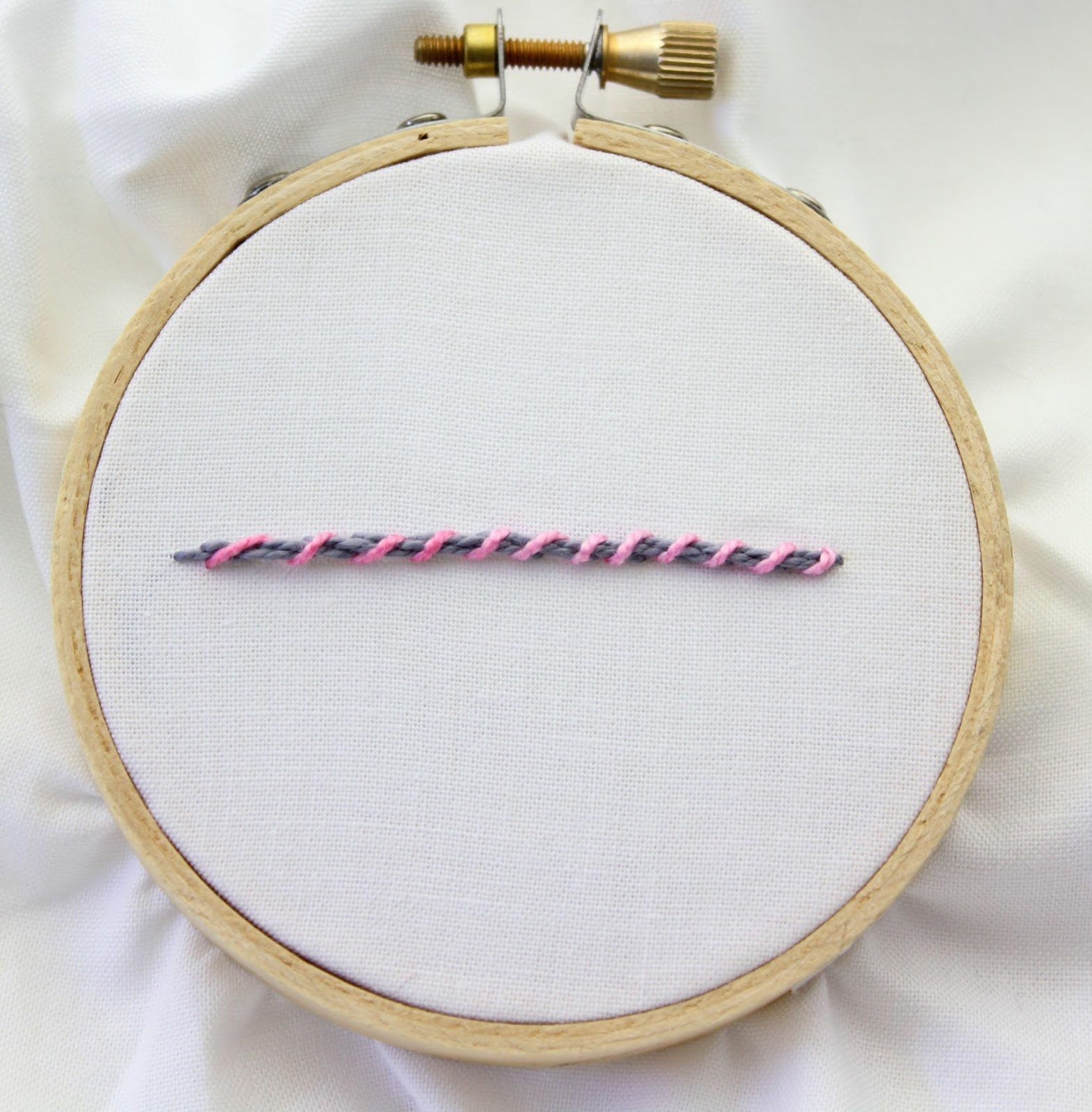 Big b whipped stem stitch Big b whipped stem stitch