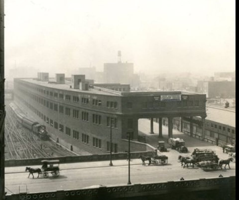 Industrial History CB&Q and REA Buildings South of Union Station and