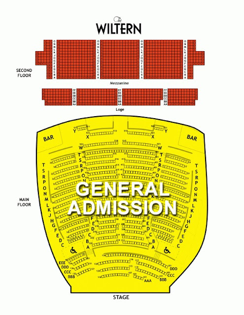 Wiltern La Seating Chart