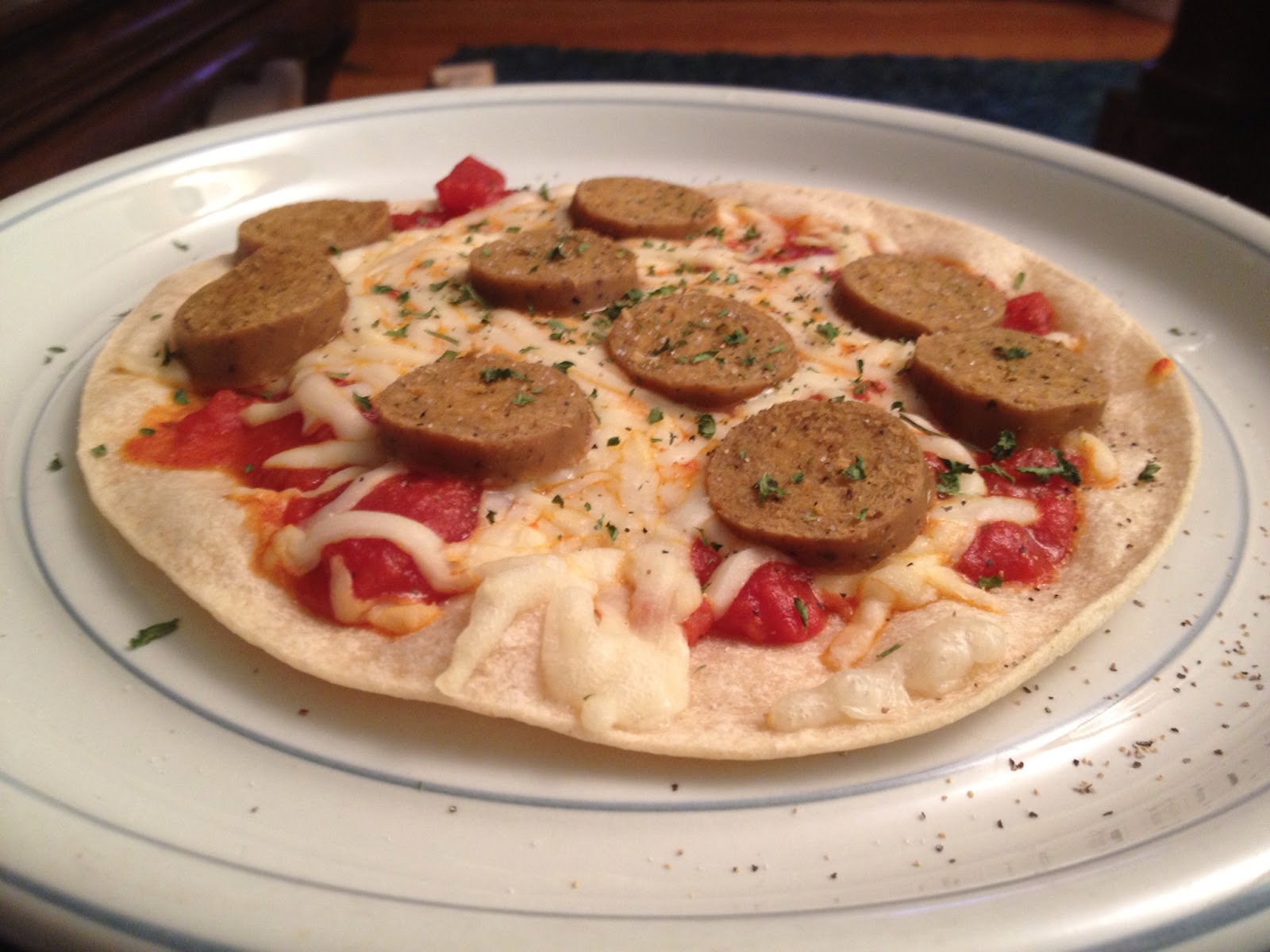 All You Eat is Vegetables?: Roti Pizza