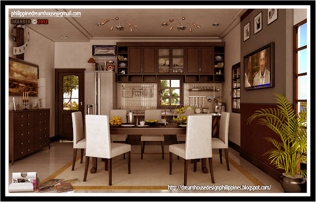 Philippine Dream House Design : Modern Dining and Kitchen ...
