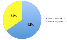 Good Garage Scheme pie chart showing poll results for EU Referendum