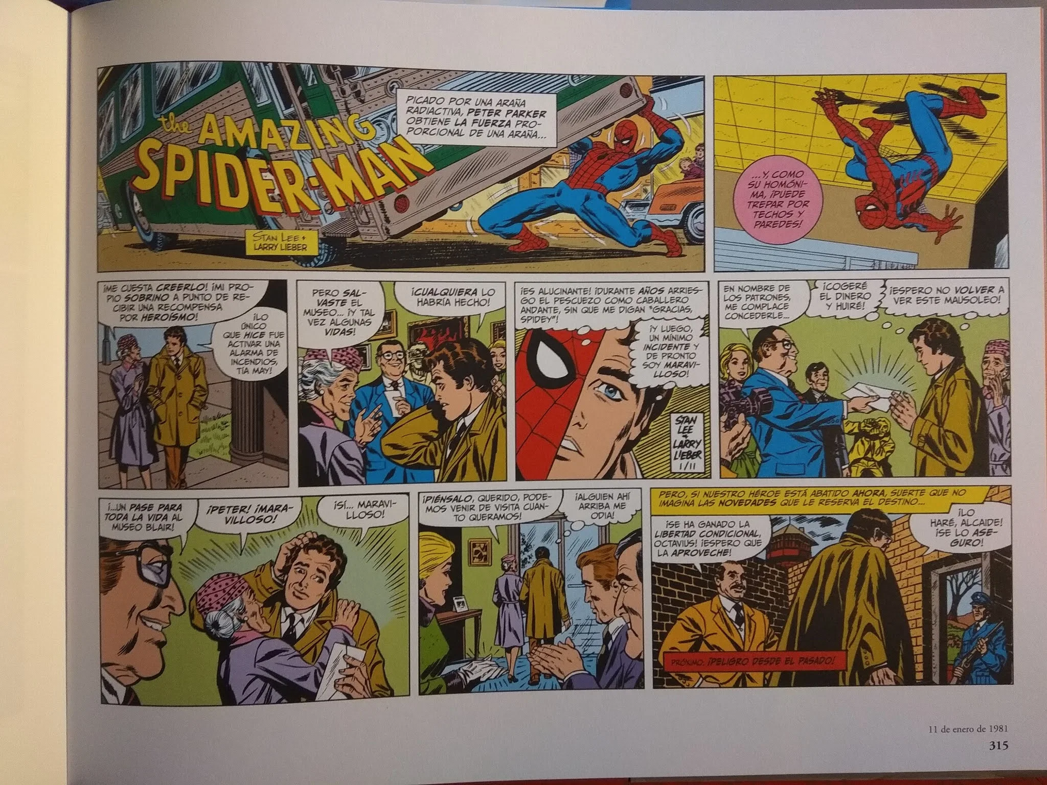 El Asombroso Spiderman: Las Tiras de Prensa 1979-1981