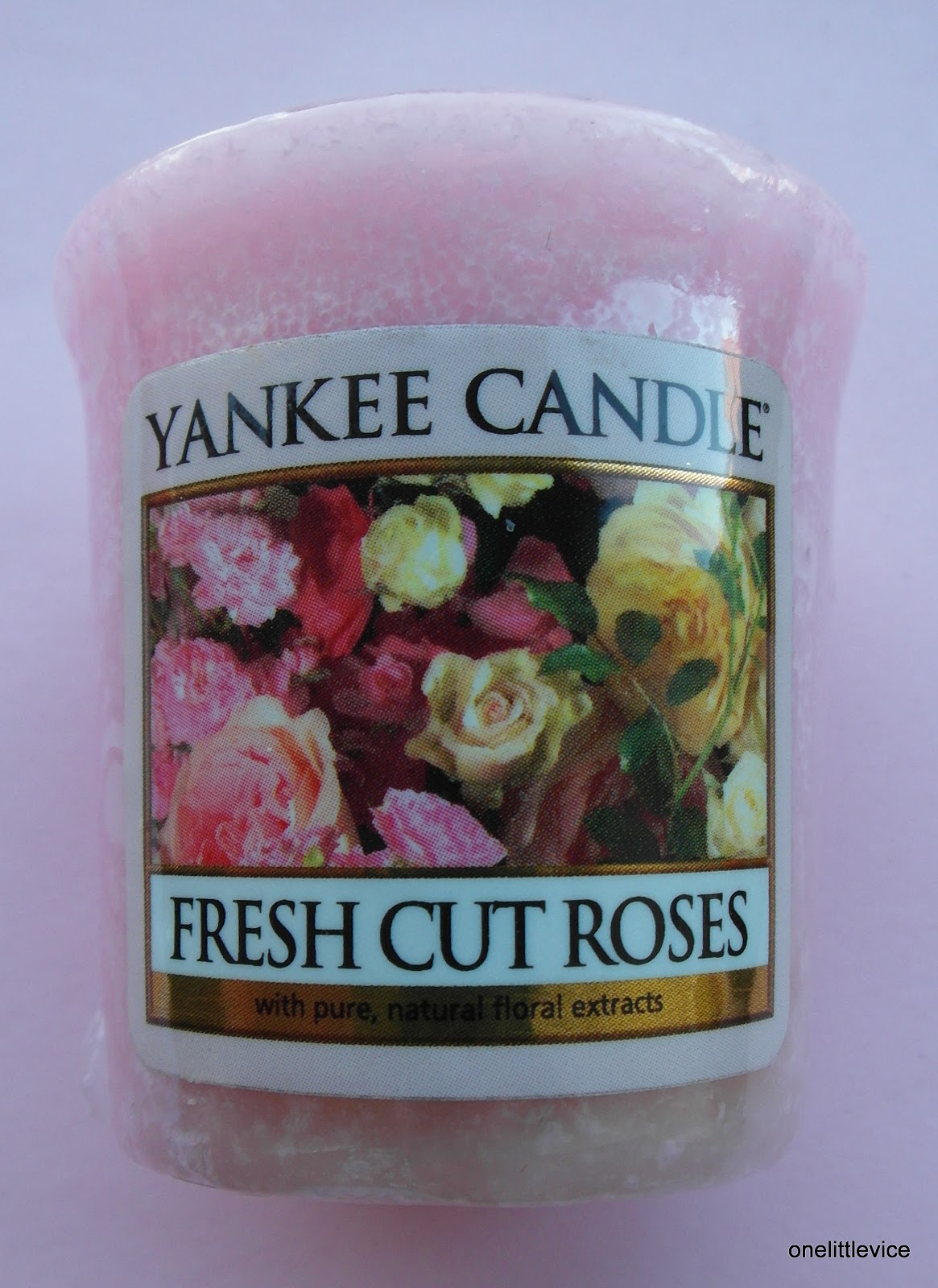 Yankee Candles Fresh Cut Roses, Fruit Fusion and Lemon Lavendar One