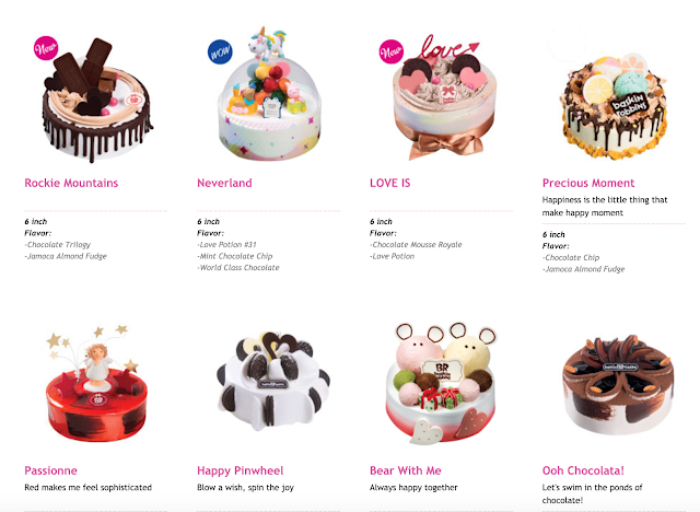 Harga Kek Aiskrim BaskinRobbins Budak Bandung Laici