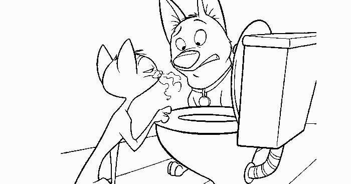 Free Coloring Pages And Coloring Books For Kids Bolt Toilet