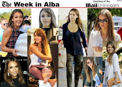 A week's worth of hot Jessica Alba photos