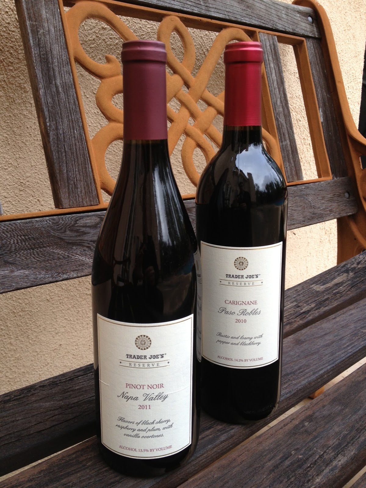 Spirit of Wine Reviews ***+ and **** Trader Joe's Reserve Pinot
