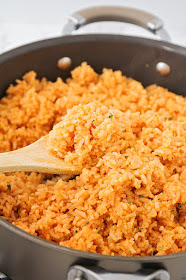 This easy and delicious Mexican rice recipe is the perfect side dish for tacos, enchiladas, or burritos!