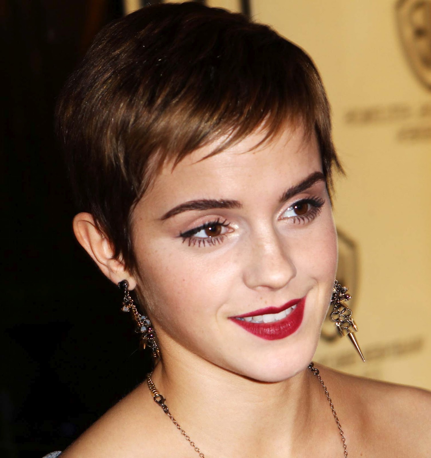This harsh pixie cut is descended from a long line of short cuts for ...