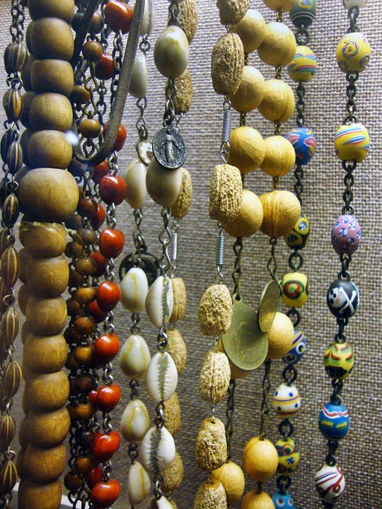 rosaries from the Don Brown collection housed in the Columbia Gorge Museum